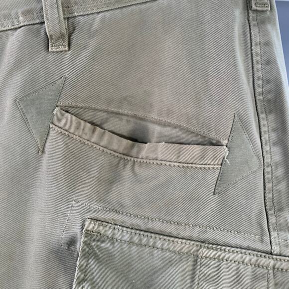 DEPARTMENT FIVE Size 34 Olive Cotton Cargo Jeans - Picture 4 of 8